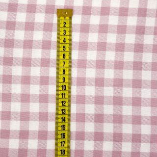 Pamučna tkanina flanel Check light pink