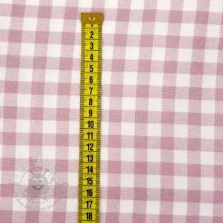 Pamuk FLANNEL Check light pink