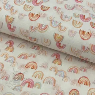 Tetra Tkanina/Muslin Magic rainbows digital print