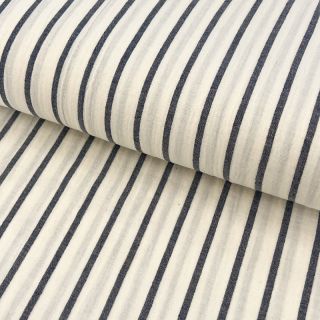 Dvostruka gaza/muslin YARN DYED Thin strip navy