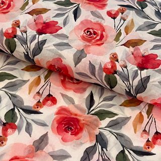 Pamuk VOILE Love digital print