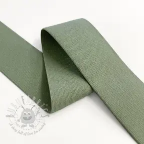 Elastika 4 cm olive green