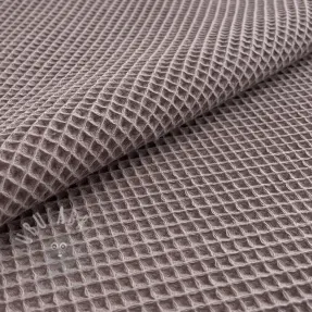 Pamučni vafel taupe