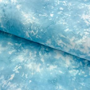 Pamuk EMBROIDERY Tie-Dye aqua