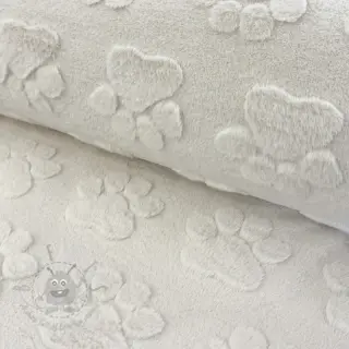 Flis Paw prints ecru