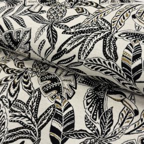 Dekorativna tkanina jacquard Fortuna blanc