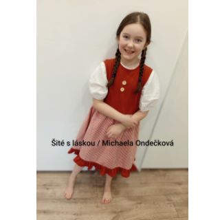 Dekorativna tkanina Simone terracotta
