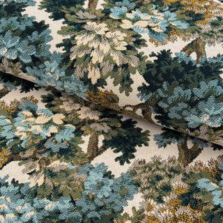 Dekorativna tkanina jacquard Aubusson emeraude