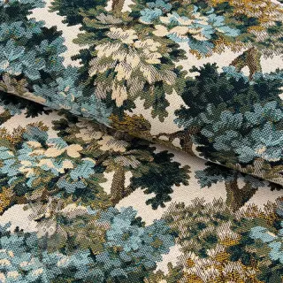 Dekorativna tkanina jacquard Aubusson emeraude