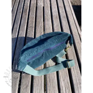 Pamučna traka 4 cm dark old green