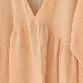 Dvostruka gaza/muslin light salmon ORGANIC