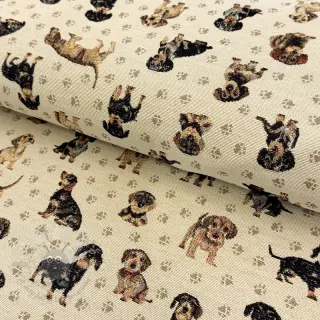 Dekorativna tkanina GOBELIN PREMIUM Little dachshund play
