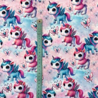 Tkanina za trenirke Happy horse design C digital print