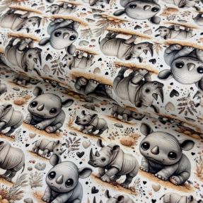 Pletivo Wildlife doll eyes design B digital print