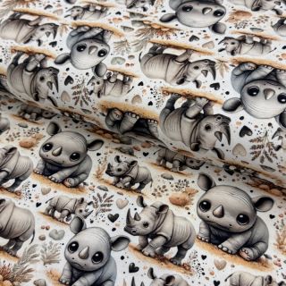Pletivo Wildlife doll eyes design B digital print