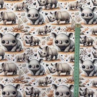 Pletivo Wildlife doll eyes design B digital print