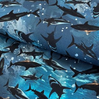 Úplet Great shark digital print