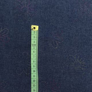 Pamuk JEANS FOIL Flowers