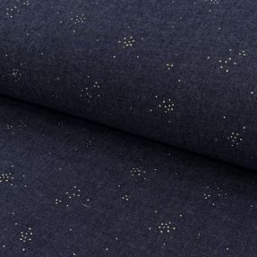 Pamuk JEANS Glitter small dots