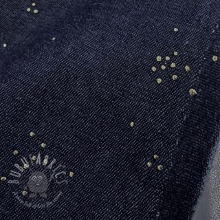 Pamuk JEANS Glitter small dots