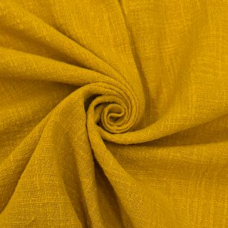Pamučna tkanina SLUB WASHED ochre