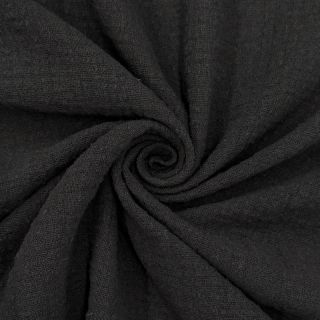 Pamučna tkanina SLUB WASHED black