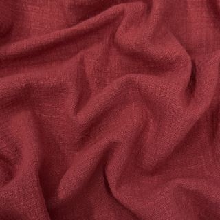 Pamučna tkanina SLUB WASHED wine red