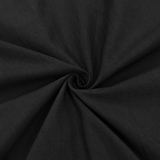 Pamučna tkanina WASHED black