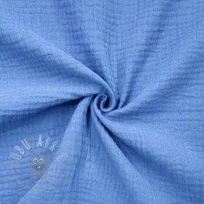 Tetra Tkanina/Muslin royal blue ORGANIC