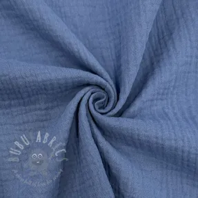 Tetra Tkanina/Muslin midnight blue ORGANIC