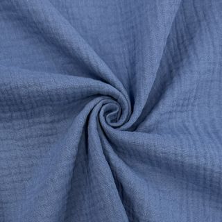 Tetra Tkanina/Muslin midnight blue ORGANIC