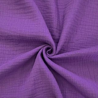 Tetra Tkanina/Muslin violet ORGANIC
