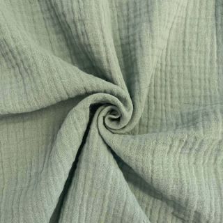 Dvoslojna gaza/muslin dark mint ORGANIC