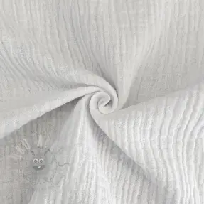 Tetra Tkanina/Muslin white ORGANIC