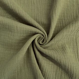 Dvoslojna gaza/muslin mahovina zelena ORGANIC