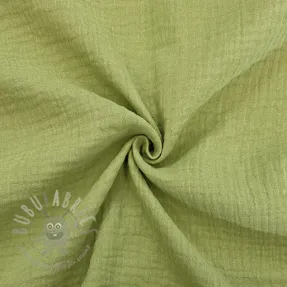 Tetra Tkanina/Muslin old lime ORGANIC