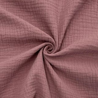 Dvoslojna gaza/muslin light lilac ORGANIC