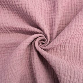 Dvoslojna gaza/muslin lilac ORGANIC