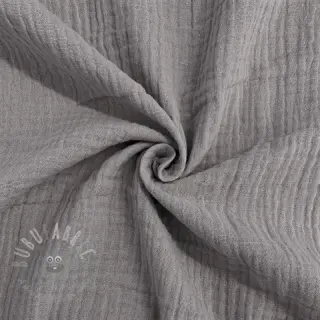 Tetra Tkanina/Muslin grey ORGANIC