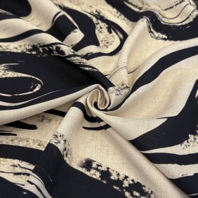 Viscose s lanom Swirls design B