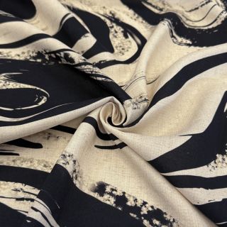 Viscose s lanom Swirls design B