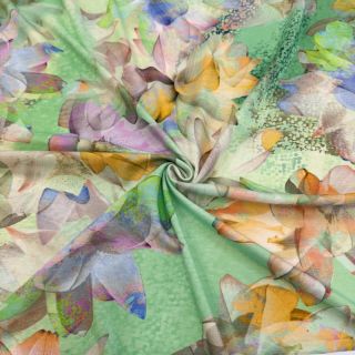 Pletene tkanine VISCOSE Lotus green