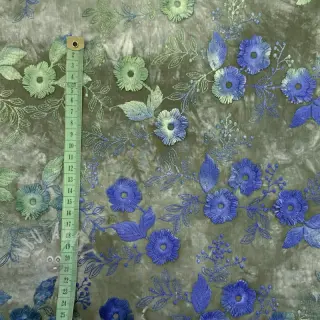 Pamuk TIE DYE EMBROIDERY Poppy design B