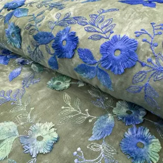 Pamuk TIE DYE EMBROIDERY Poppy design B