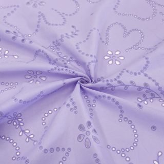 Pamučna tkanina VOILE Puffy purple