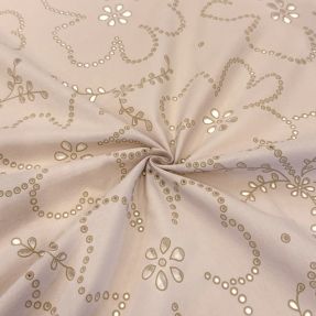 Pamučna tkanina VOILE Puffy beige