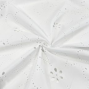 Pamučna tkanina VOILE Puffy white