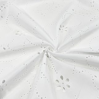 Pamučna tkanina VOILE Puffy white