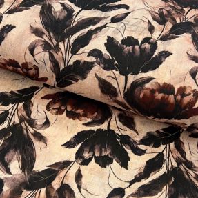 Dvoslojna gaza/muslin Dreamy flowers design F digital print