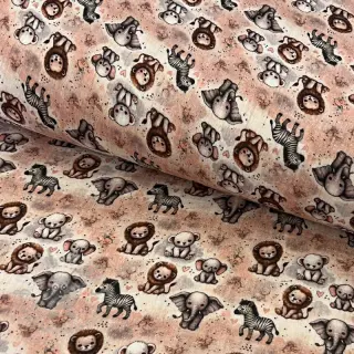 Tetra Tkanina/Muslin Safari buddys design C digital print